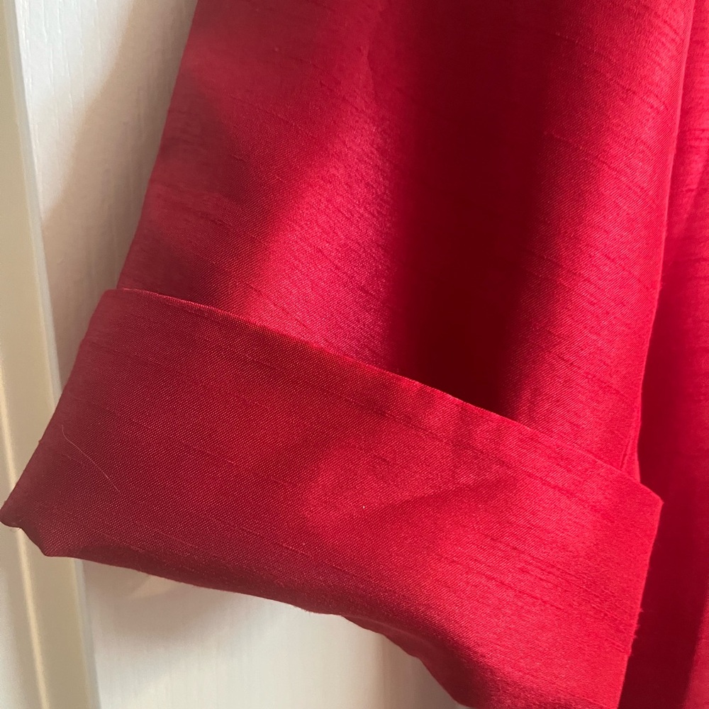 Chico's Red Blazer - Picture 3 of 9